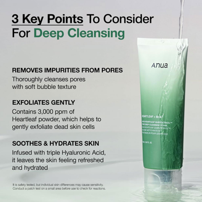 Anua Heartleaf Quercetinol Pore Deep Cleansing Foam