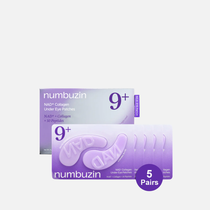Numbuzin No.9 NAD+ Collagen Under Eye Patches (5 Pairs)