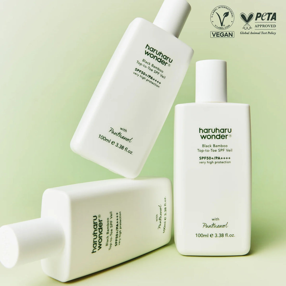 Haruharu Wonder Black Bamboo Top-to-Toe SPF Veil SPF50+ PA++++