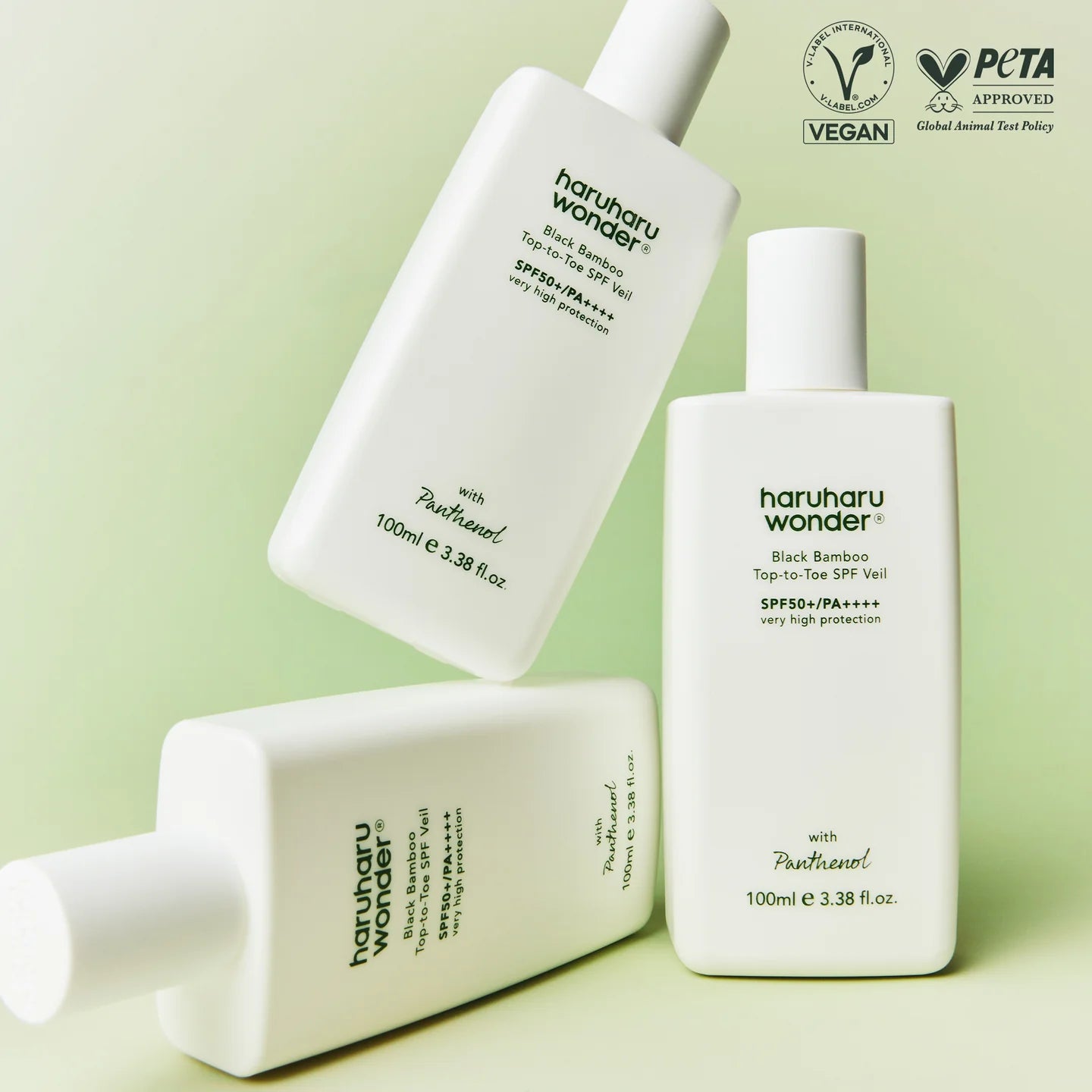 Haruharu Wonder Black Bamboo Top-to-Toe SPF Veil SPF50+ PA++++