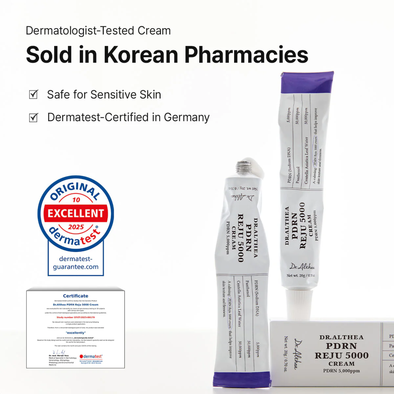Dr.Althea PDRN  Reju 5000 Cream 20ml