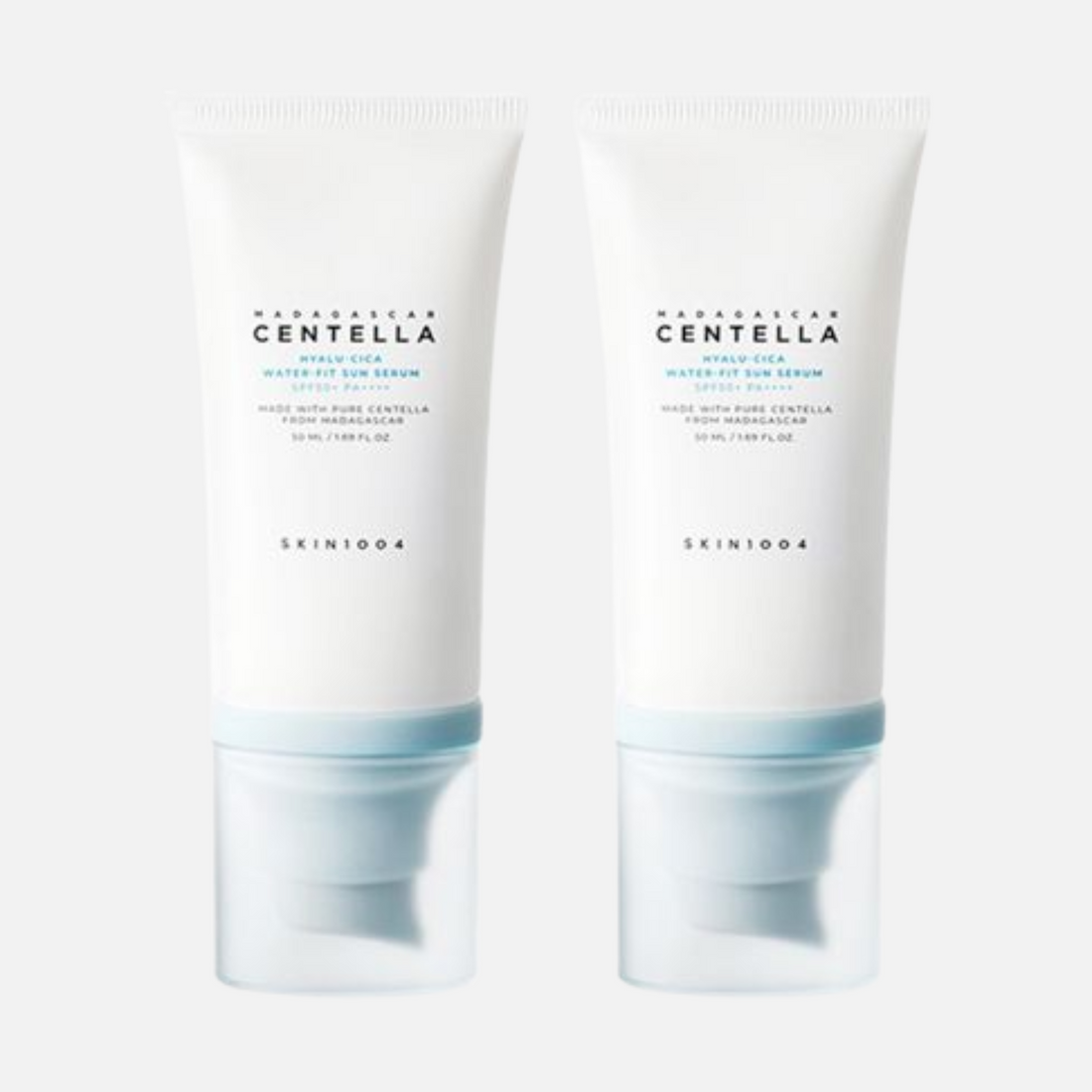 SKIN1004 Madagascar Centella Hyalu-Cica Water-Fit Sun Serum SPF50+ PA++++ Twin Pack