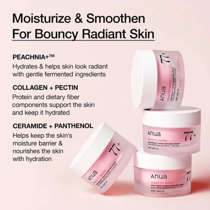 Anua Peach 77% Niacin Enriched Cream