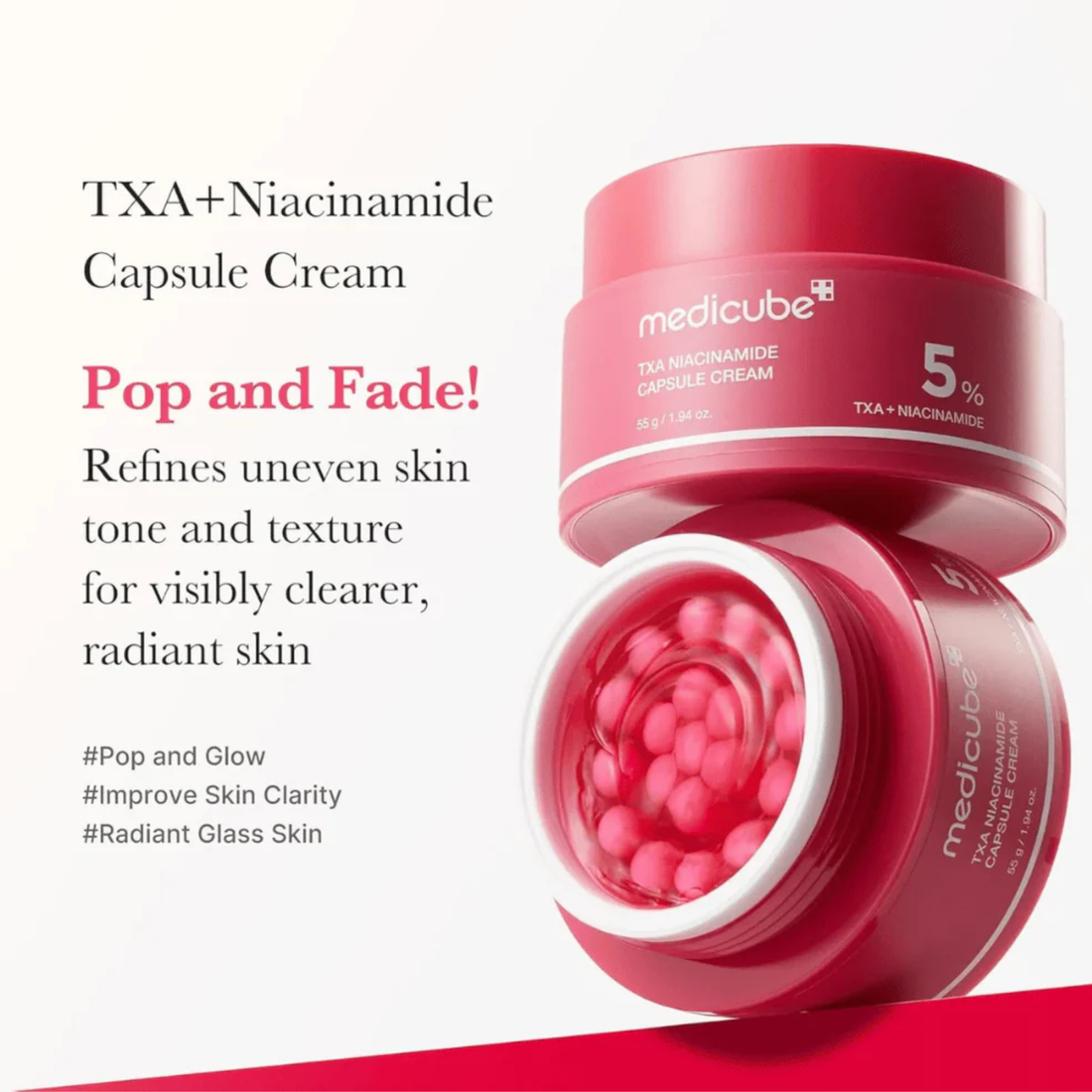 medicube TXA Niacinamide Capsule Cream