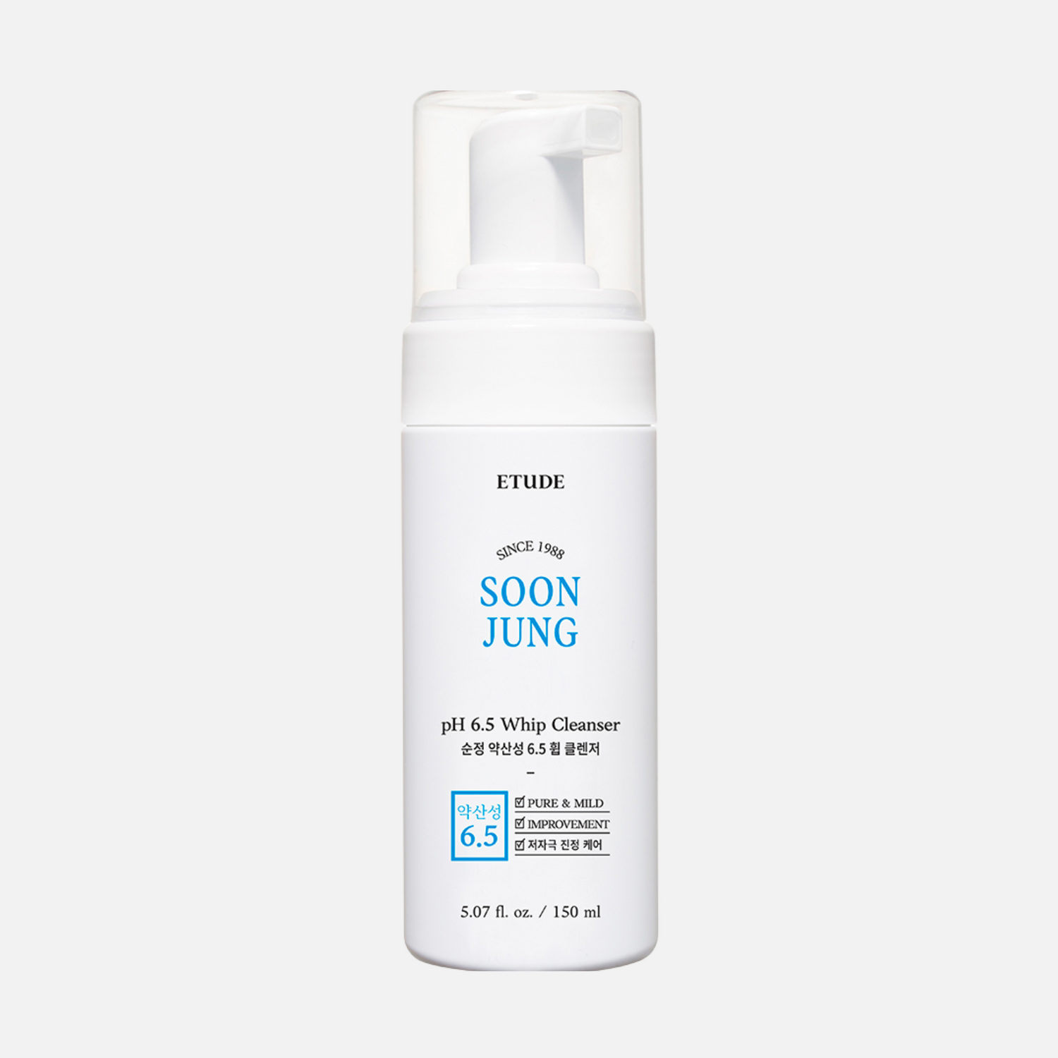 ETUDE Soon Jung pH 6.5 Whip Cleanser