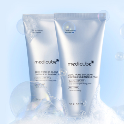 medicube Zero Pore SA Clear Capsule Cleansing Foam 120g