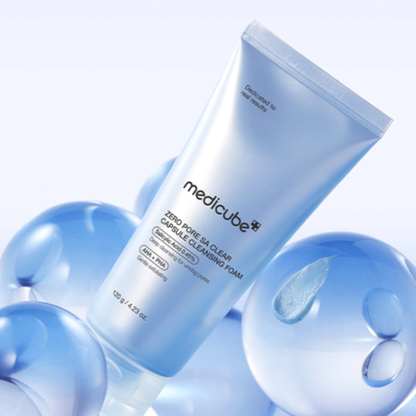 medicube Zero Pore SA Clear Capsule Cleansing Foam 120g