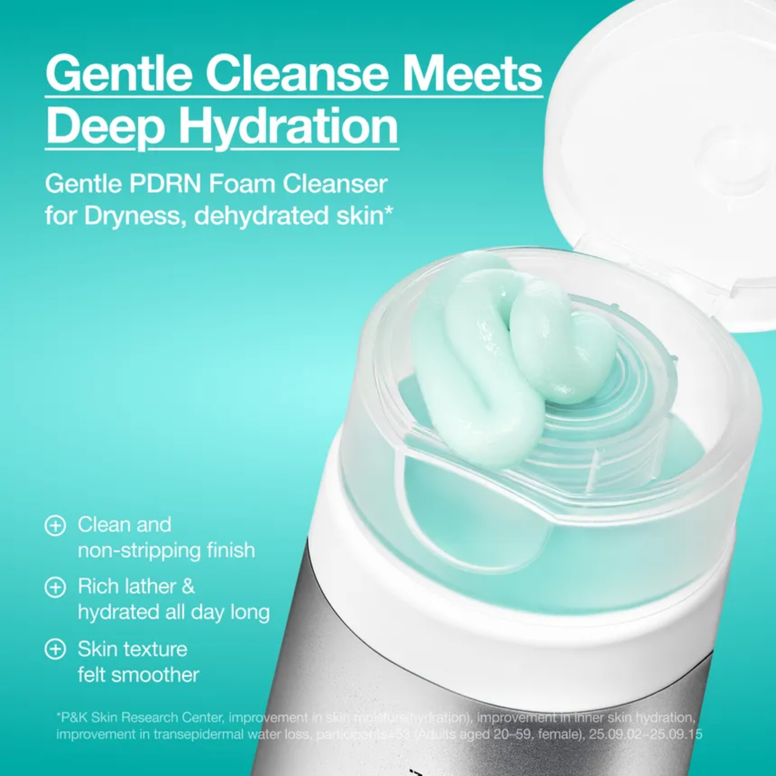 Anua PDRN Hyaluronic Acid Moisturizing Cleansing Foam 150ml