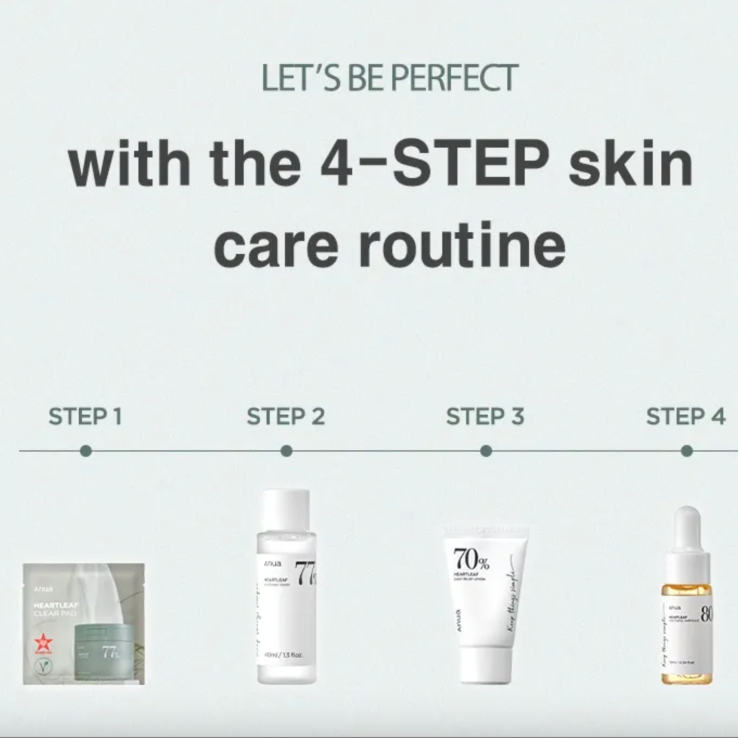 Anua  Heartleaf Soothing Trial Kit