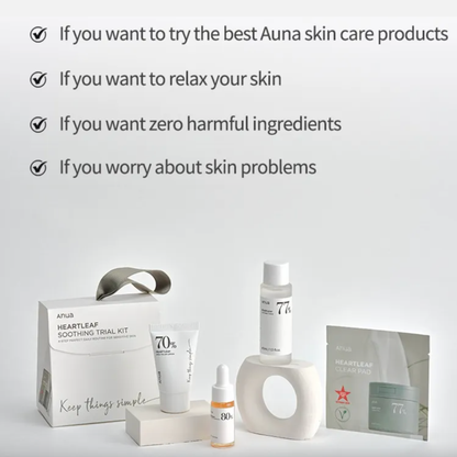 Anua  Heartleaf Soothing Trial Kit