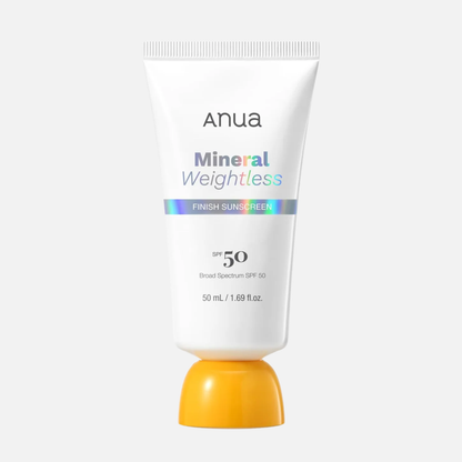 Anua Mineral Weightless Finish Sunscreen SPF 50
