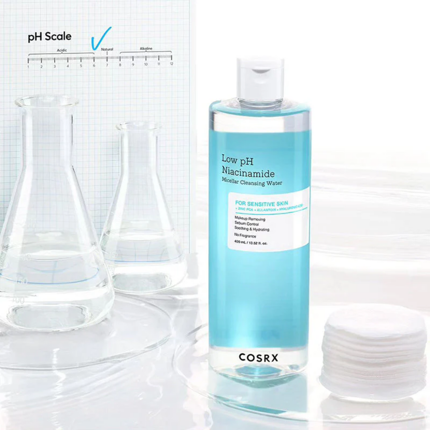 Cosrx Low pH Niacinamide Micellar Cleansing Water 400ml