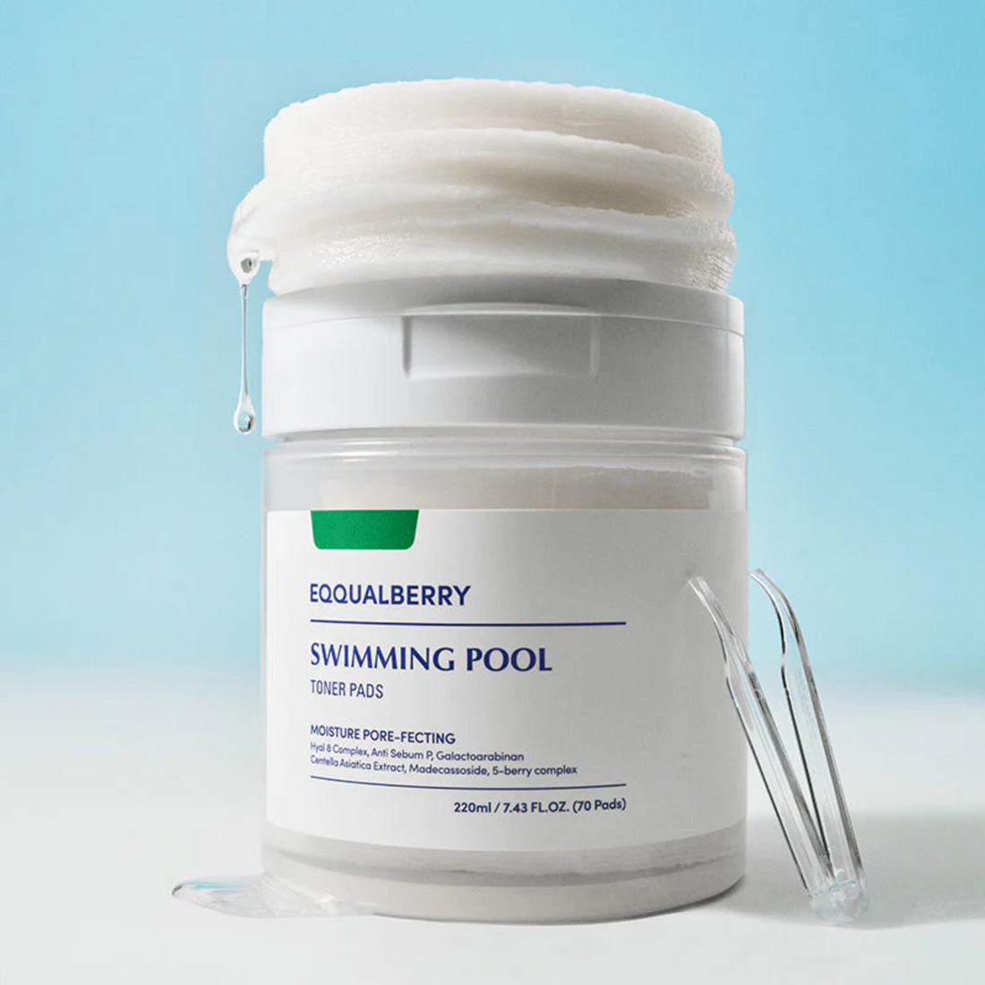 EQQUALBERRY Swimming Pool Toner Pads