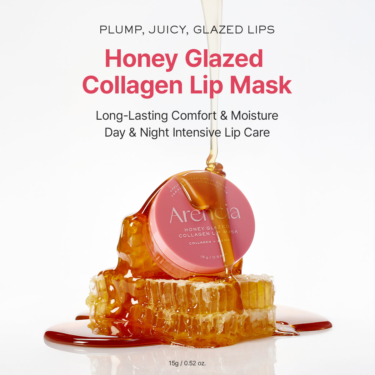 Arencia Honey Glazed Collagen Lip Mask 15g – Produktdetail 3