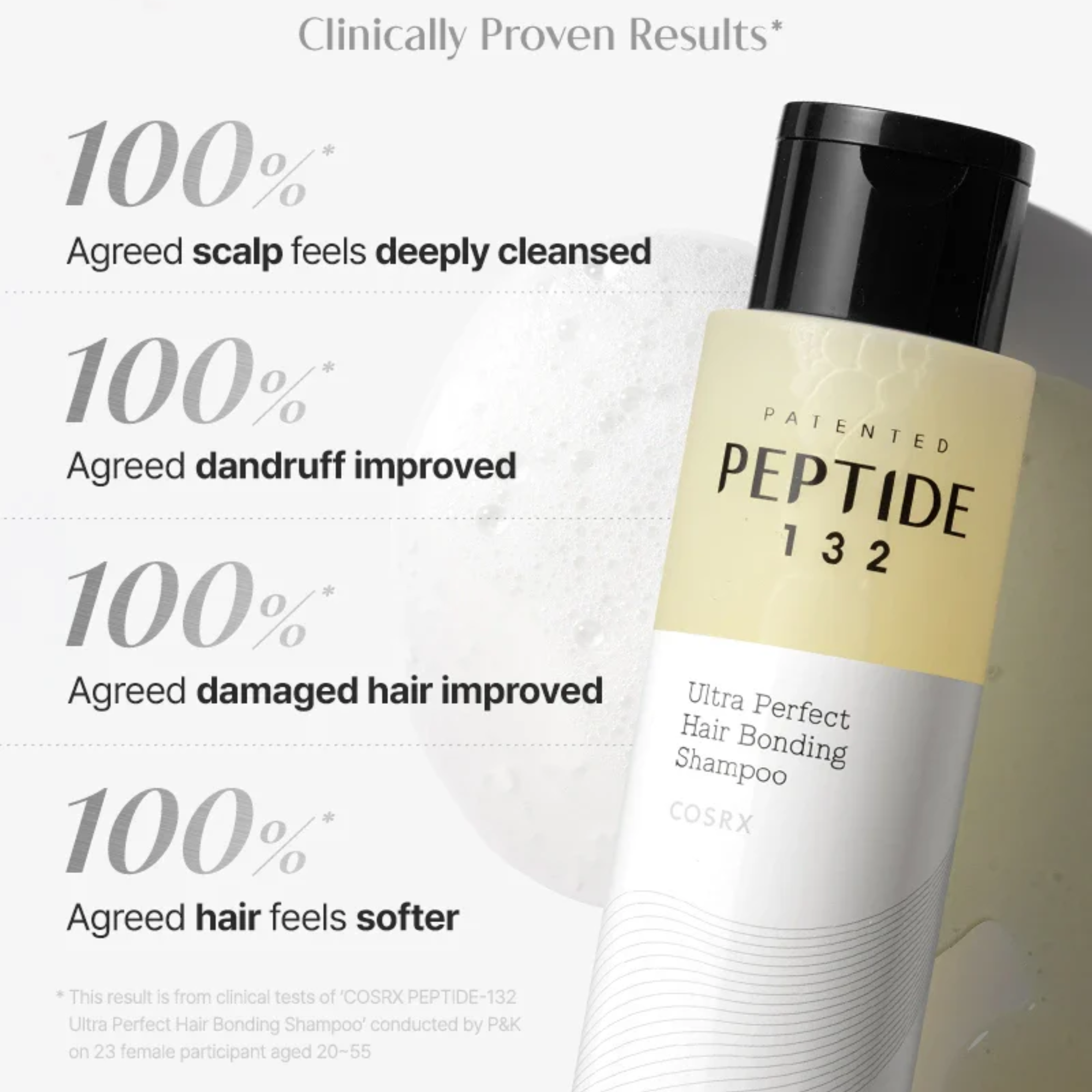 COSRX Peptide-132 Ultra Perfect Hair Bonding Shampoo