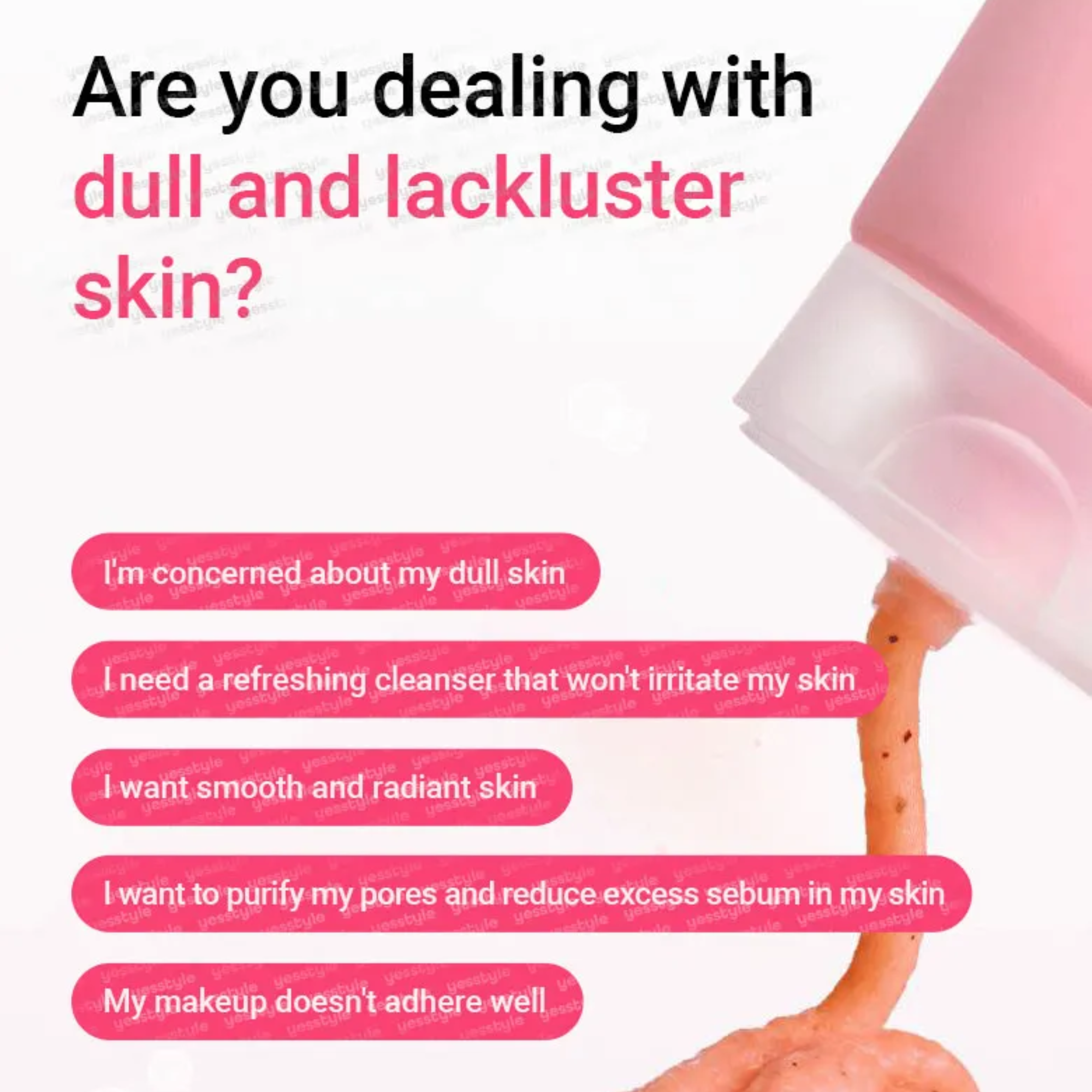 Anua Peach Niacin Spread Cleansing Foam