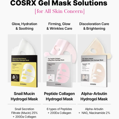 Cosrx The Peptide Collagen Lifting Glow Hydrogel Mask