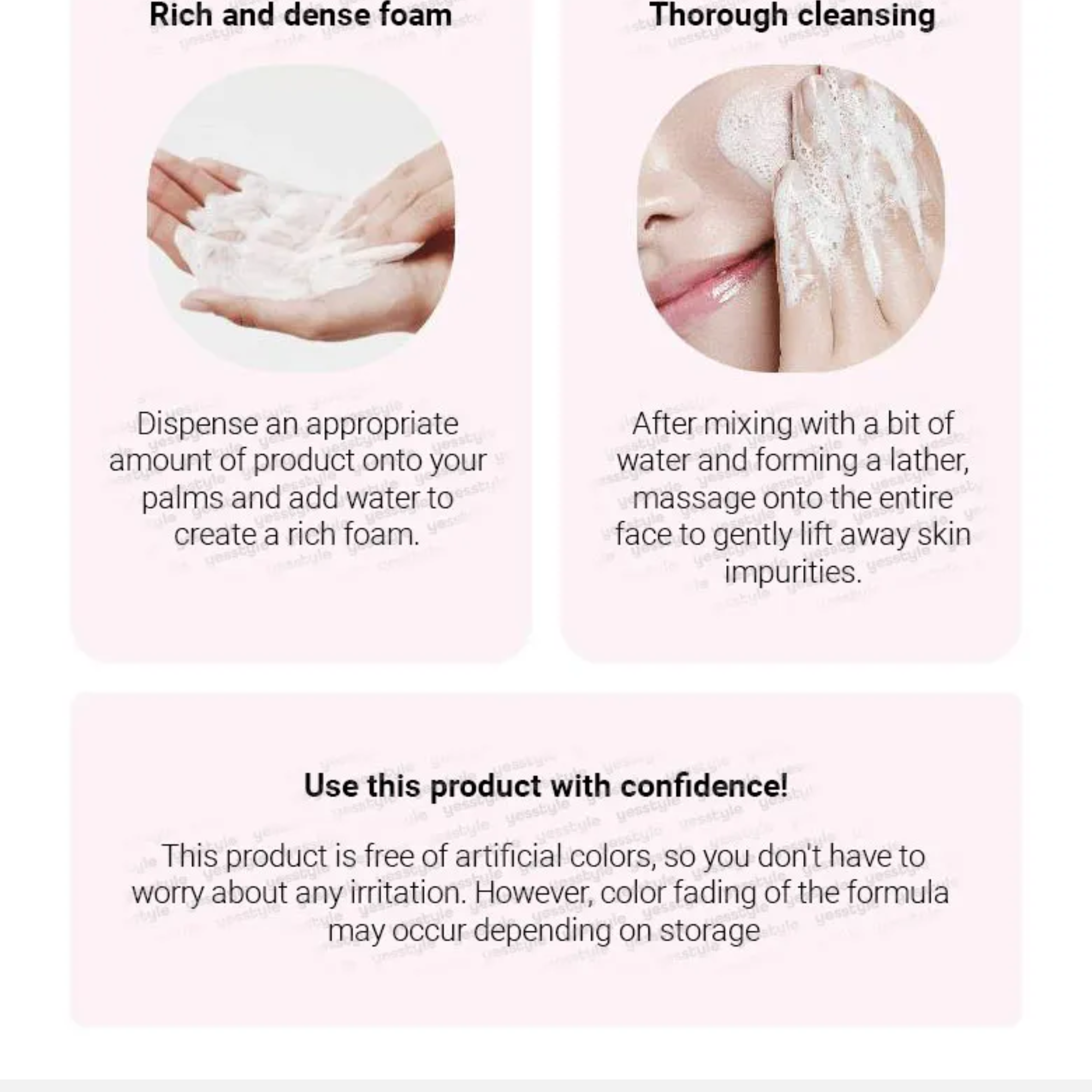Anua Peach Niacin Spread Cleansing Foam