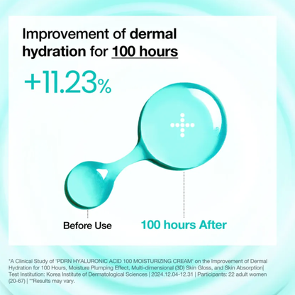 Anua PDRN Hyaluronic Acid 100 Moisturising Cream 60ml