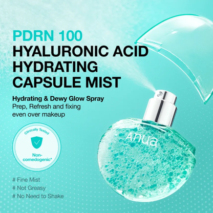 Anua PDRN Hyaluronic Acid Hydrating Capsule Mist 30ml – Produktansicht 3