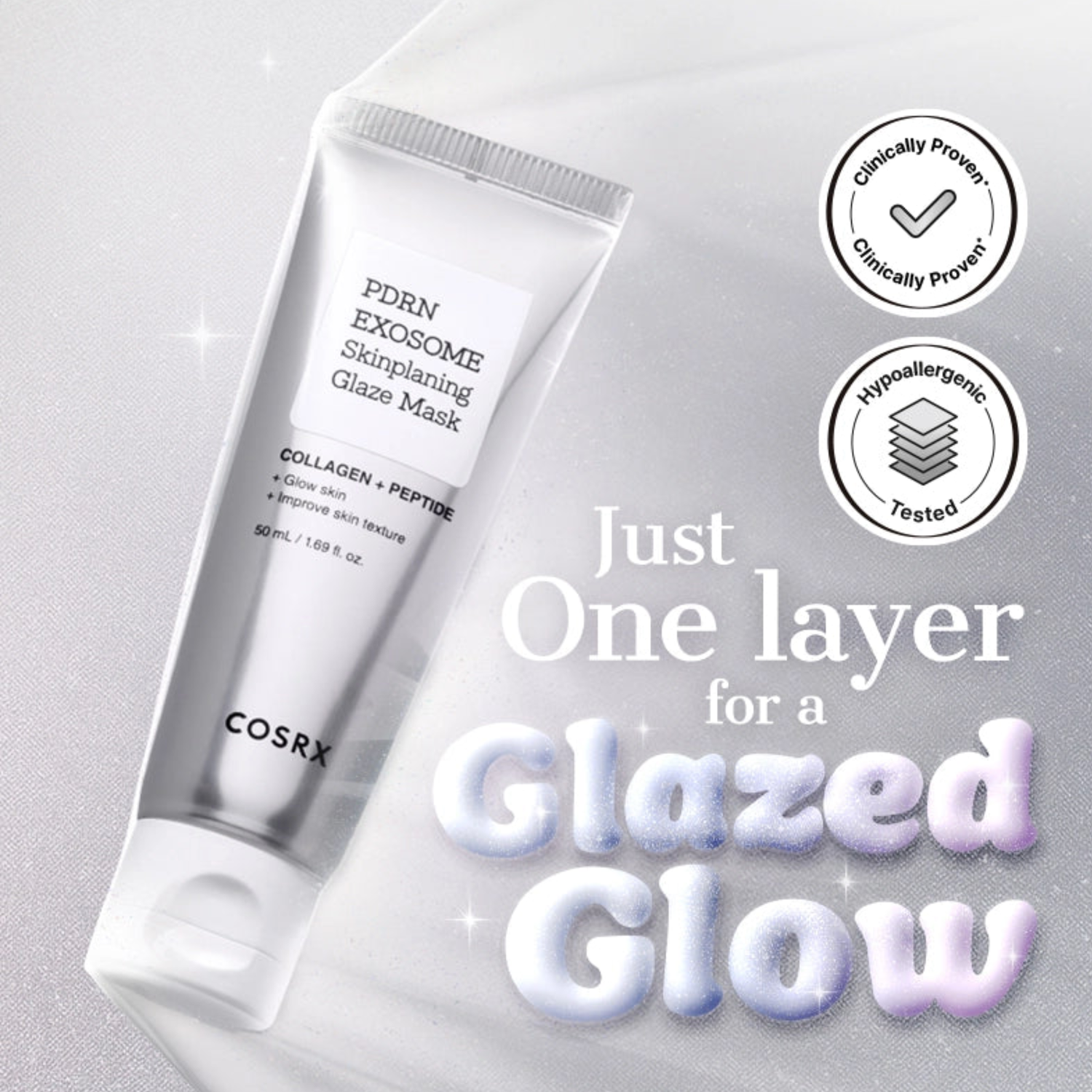 Cosrx PDRN Exosome Skinplaning Glaze Mask 50ml