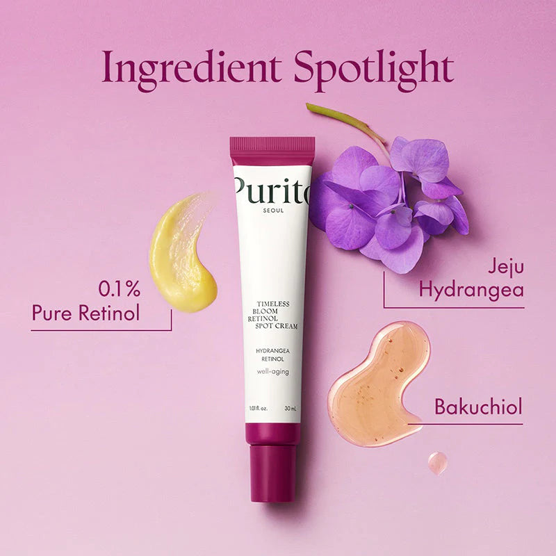 Purito Timeless Bloom Retinol Spot Cream 30ml