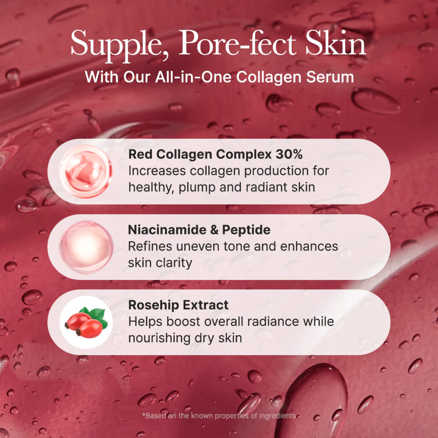 Arencia Red Smoothie Serum 30 50g