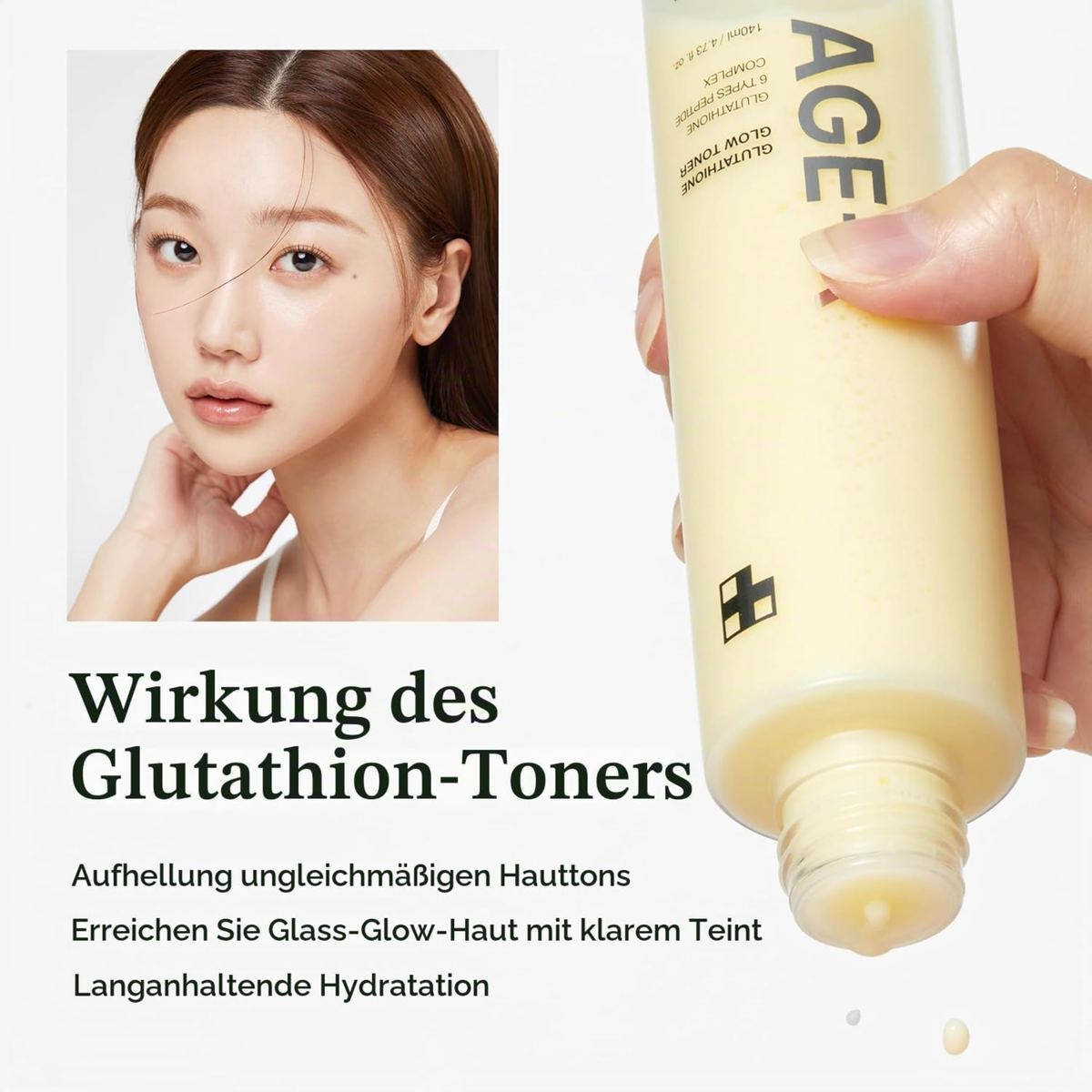 Medicube AGE-R Glutathione Glow Toner 140ml