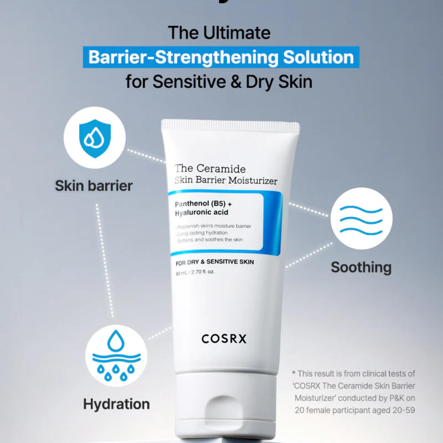 Cosrx The Ceramide Skin Barrier Moisturizer 80ml