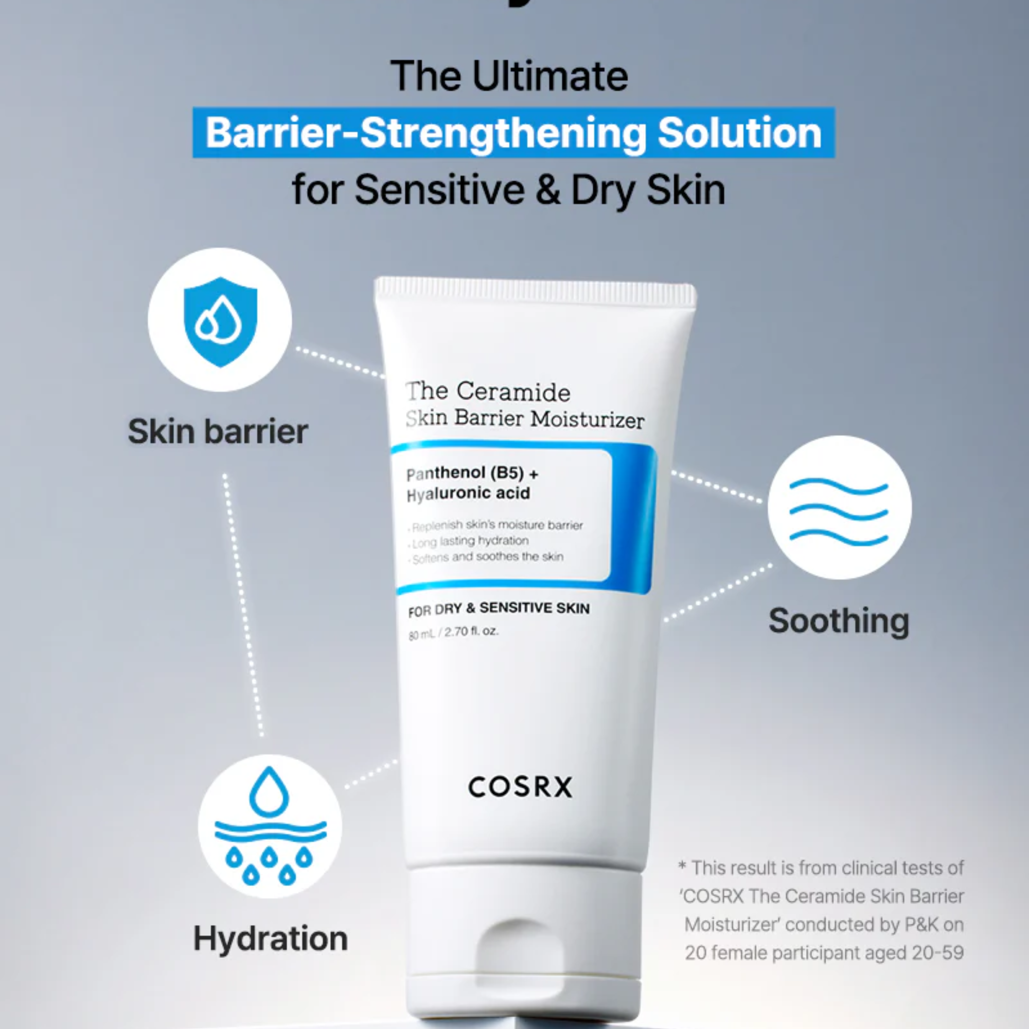 Cosrx The Ceramide Skin Barrier Moisturizer 80ml