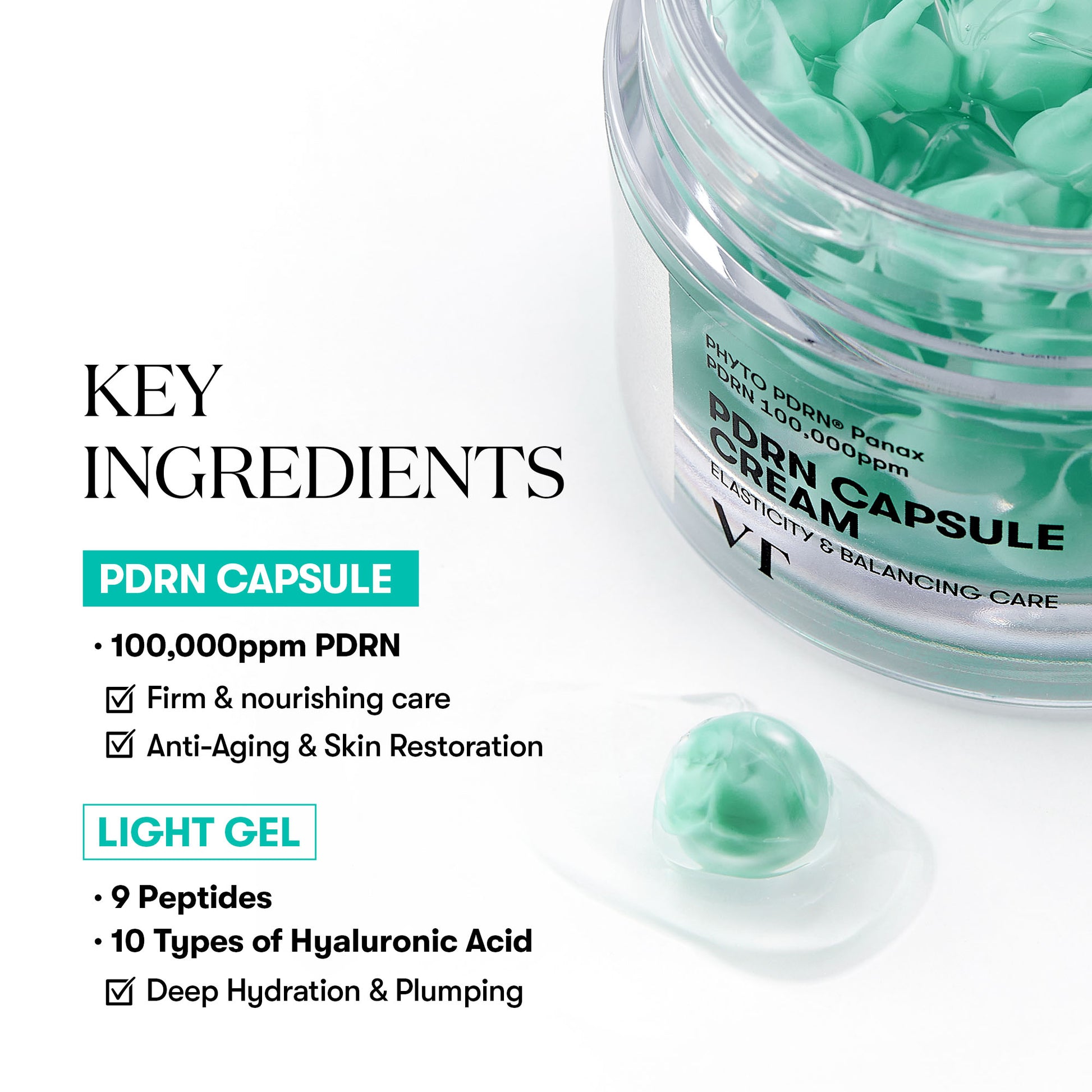 VT Cosmetics PDRN CAPSULE CREAM 100