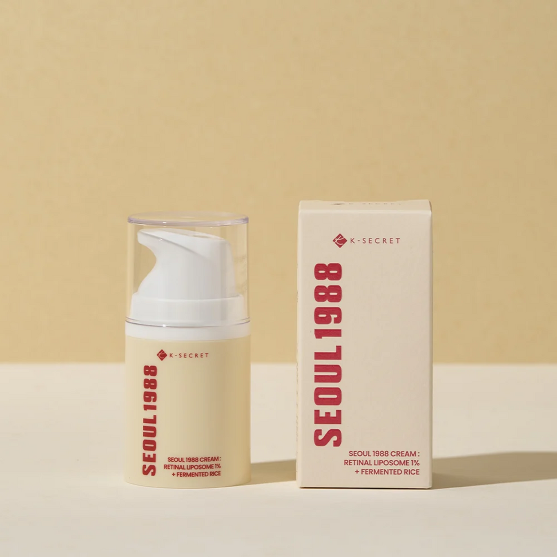 K-SECRET - SEOUL 1988 Cream : Retinal Liposome 1% + Fermented Rice