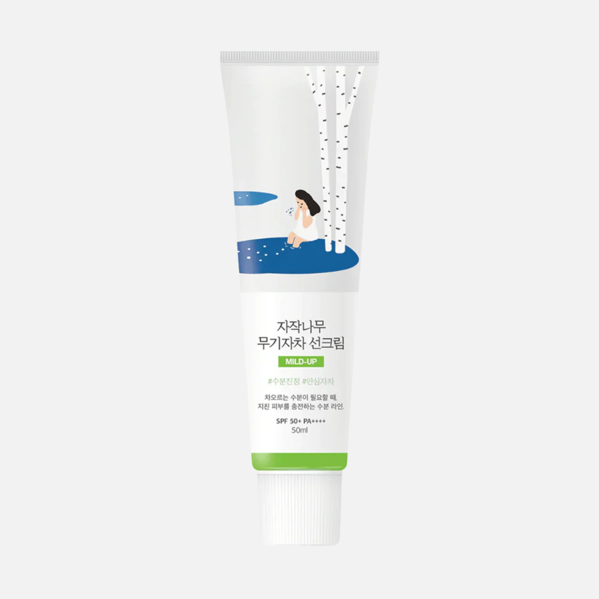 Round Lab Birch Juice Moisturizing Mild Up Sunscreen SPF50+ PA++++ 50ml