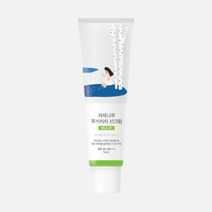 Round Lab Birch Juice Moisturizing Mild Up Sunscreen SPF50+ PA++++ 50ml