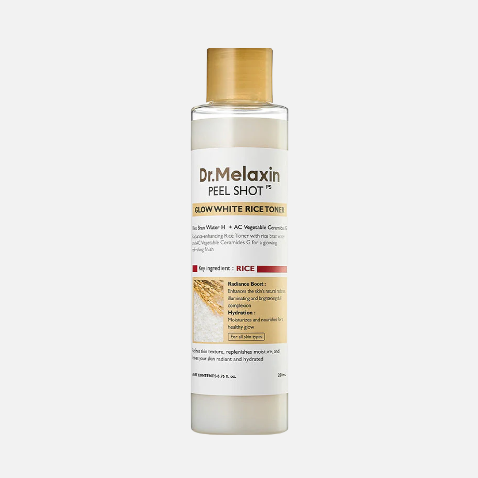 Dr.Melaxin Peel Shot Glow White Rice Toner