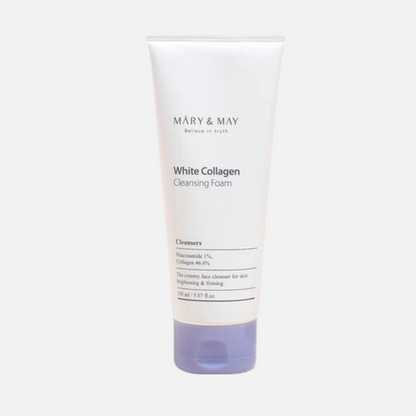Mary &amp; May White Collagen Cleansing Foam
