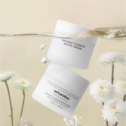 WHAMISA Organic Flowers Water Cream