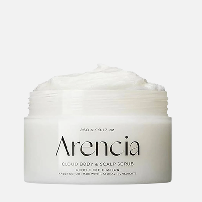 Arencia Fresh Cloud Body &amp; Scalp Scrub White Tea &amp; Neroli