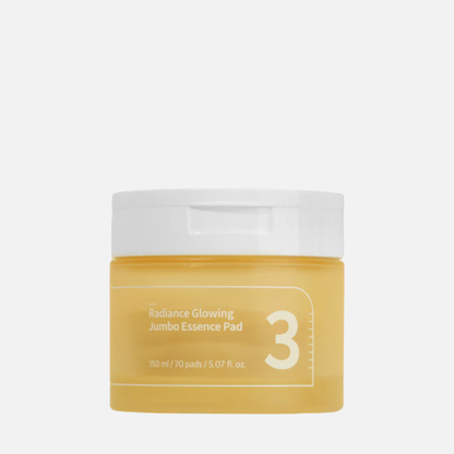 Numbuzin No.3 Radiance Glowing Jumbo Essence Pads