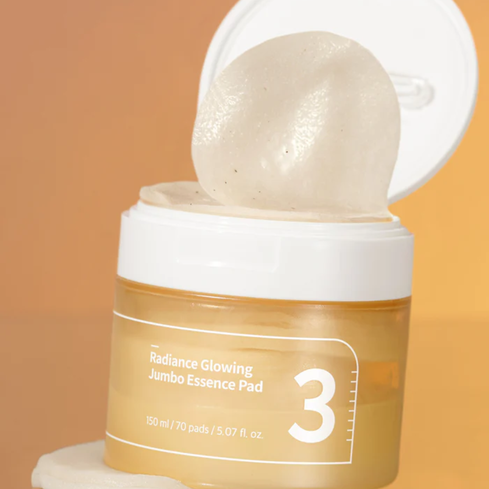 Numbuzin No.3 Radiance Glowing Jumbo Essence Pads
