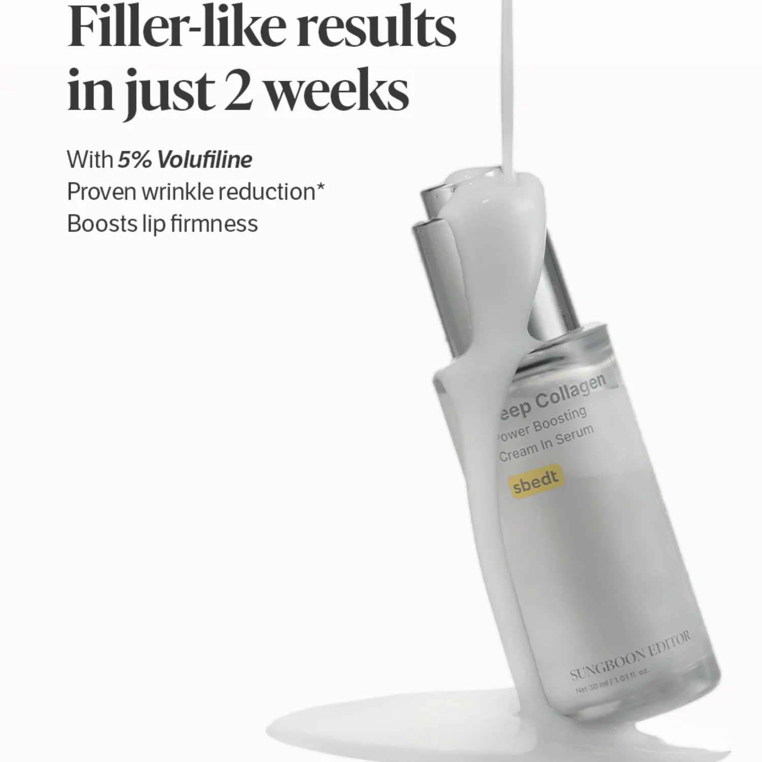 Sungboon Editor Deep Collagen Cream In Serum