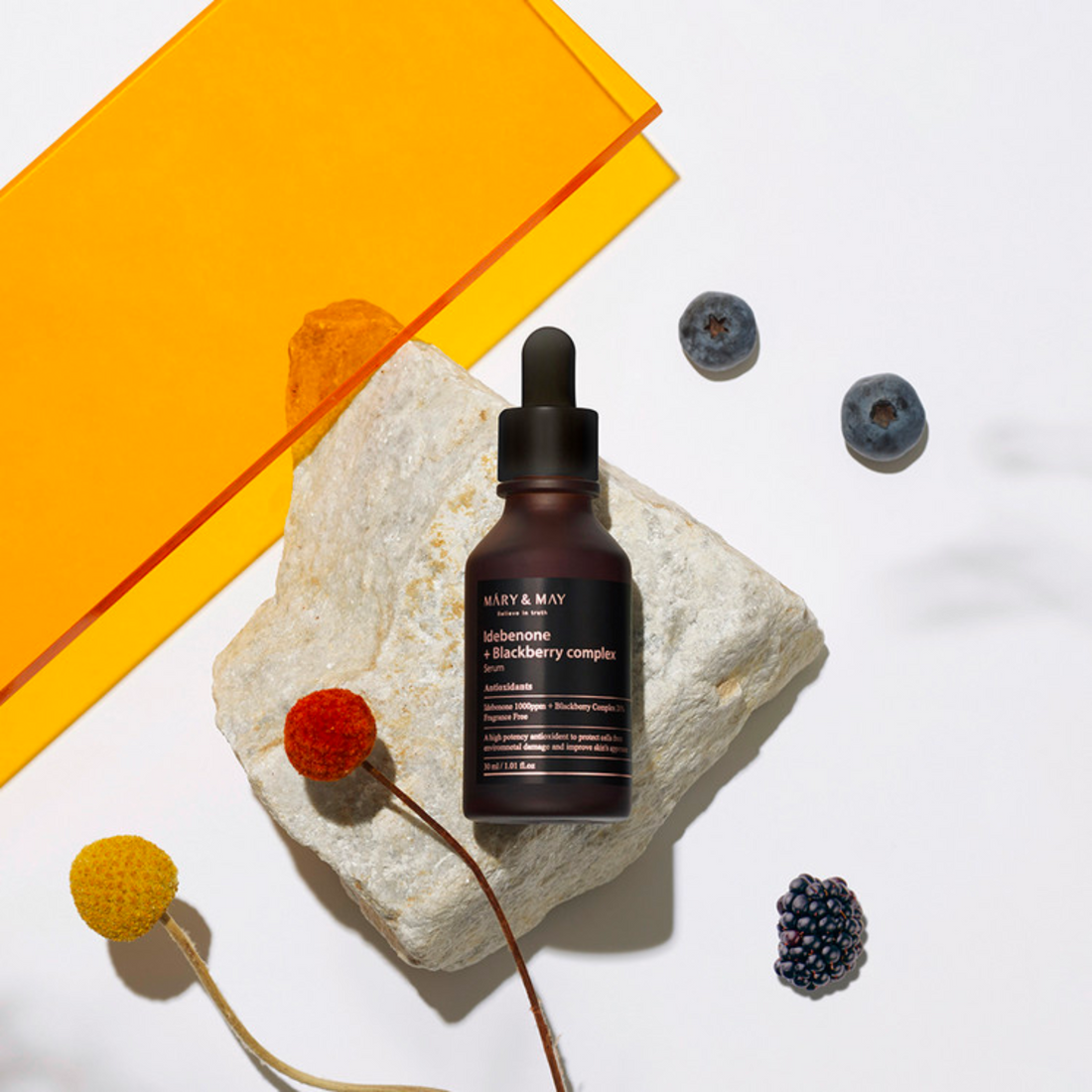 Mary&amp;May - Idebenone + Blackberry Complex Serum