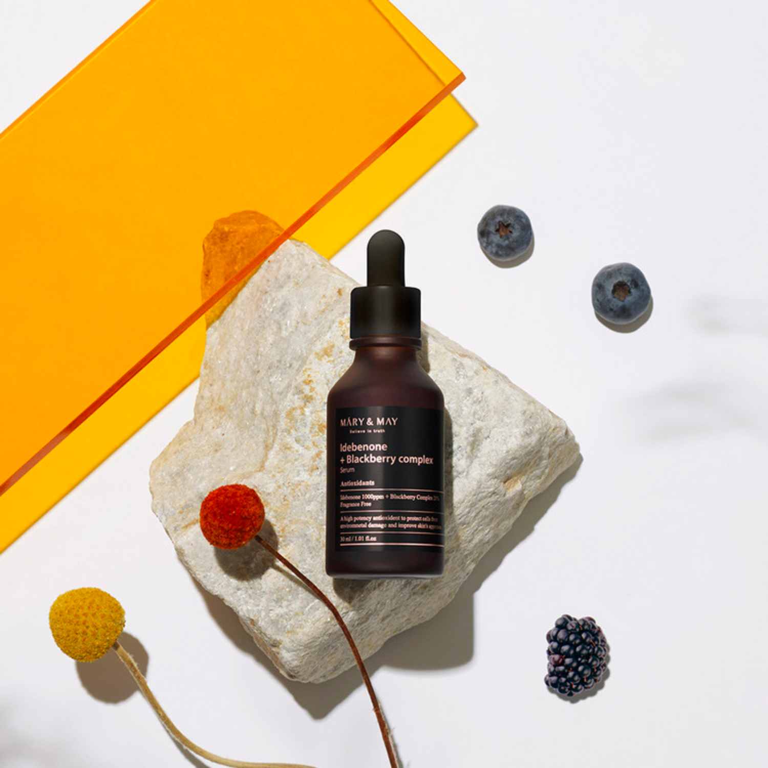 Mary&amp;May - Idebenone + Blackberry Complex Serum