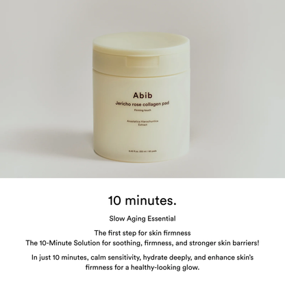 Abib Jericho Rose Collagen Pad Firming Touch