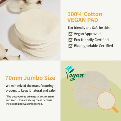 Numbuzin No.3 Radiance Glowing Jumbo Essence Pads