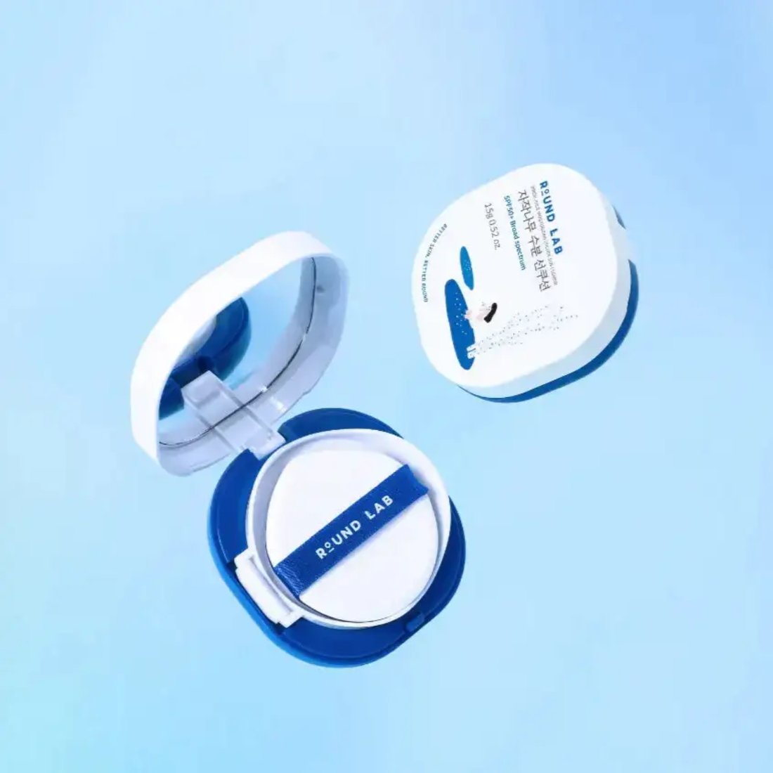 ROUND LAB Birch Juice Moisturizing Sun Cushion SPF50+ PA++++
