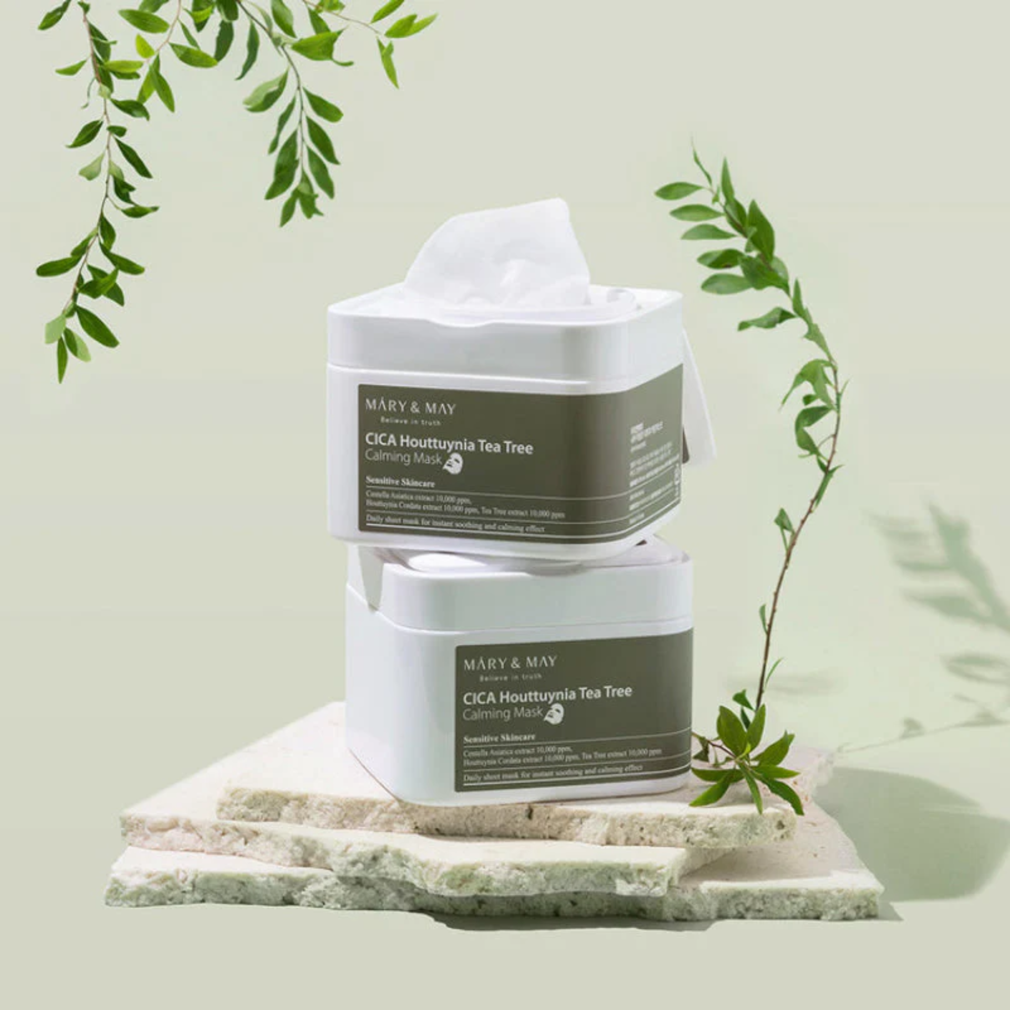 Mary&amp;May Cica Houttuynia Tea Tree Calming Mask