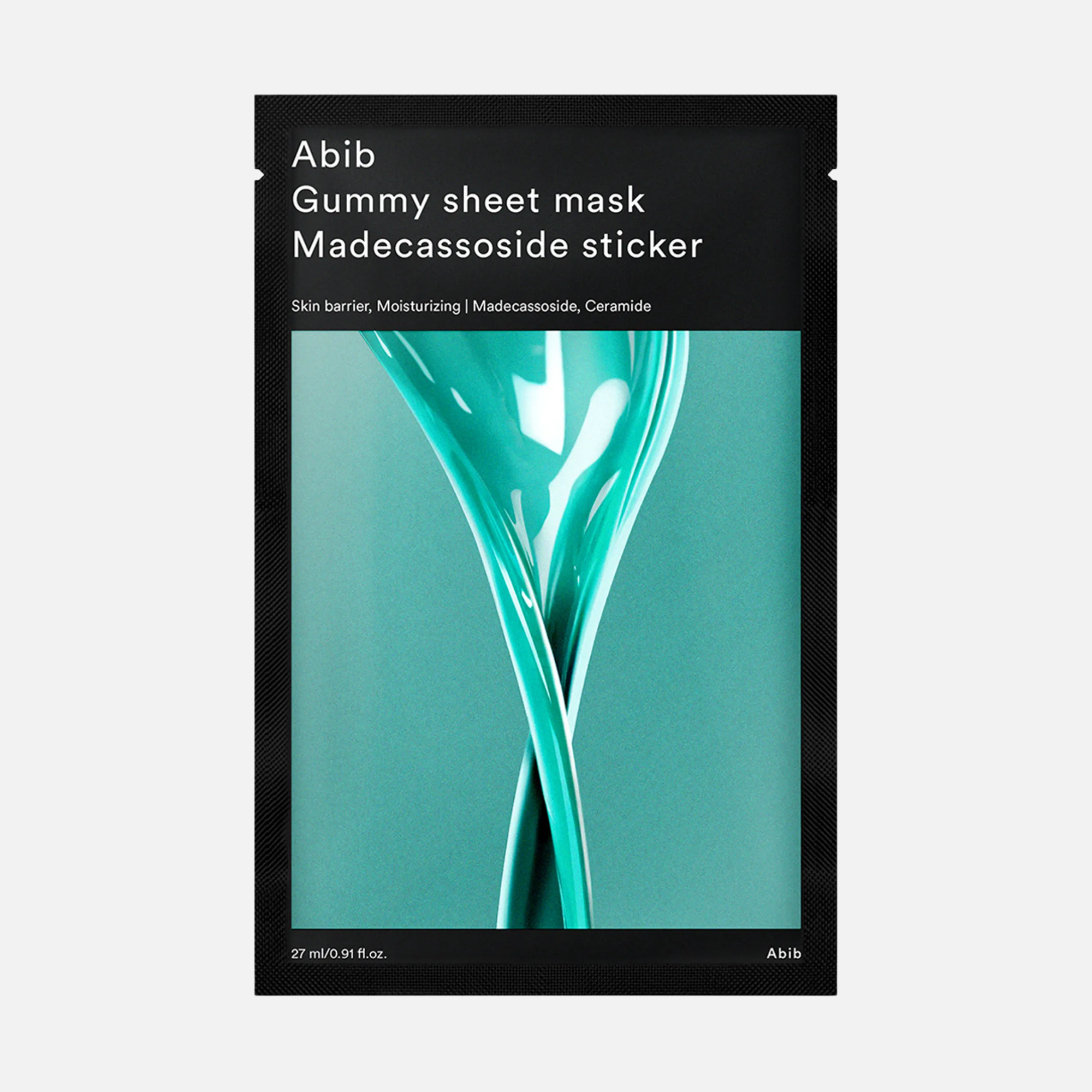 Abib Gummy sheet mask Madecassoside sticker