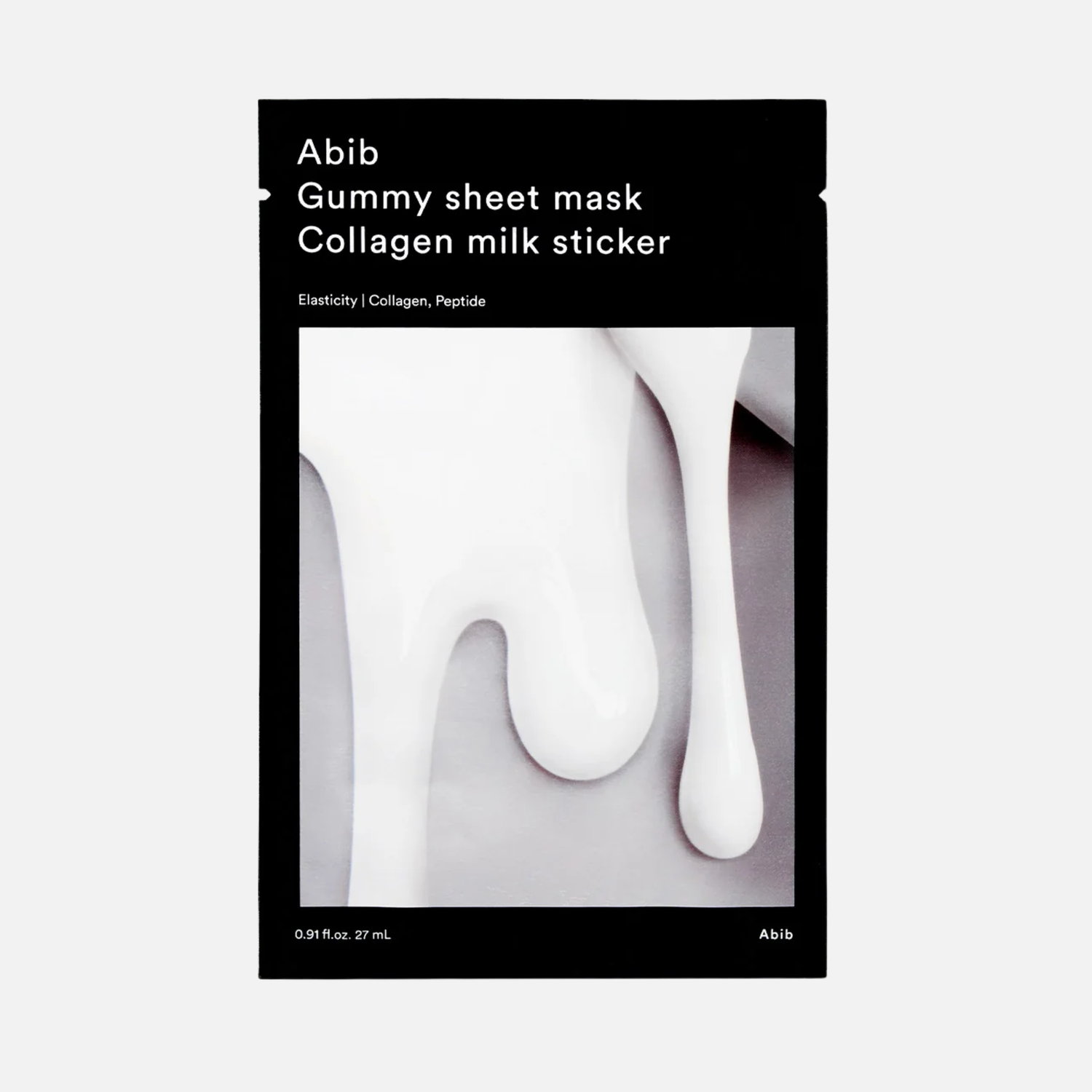 Abib Gummy sheet mask Collagen milk sticker