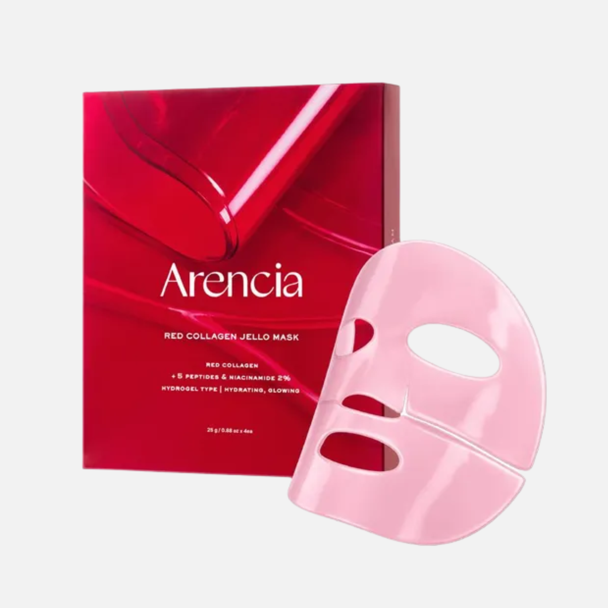 Arencia Red collagen Jollo Mask 4 Stück